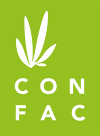 Logo der Confederación de federaciones de asociaciones cannábicas (ConFAC)